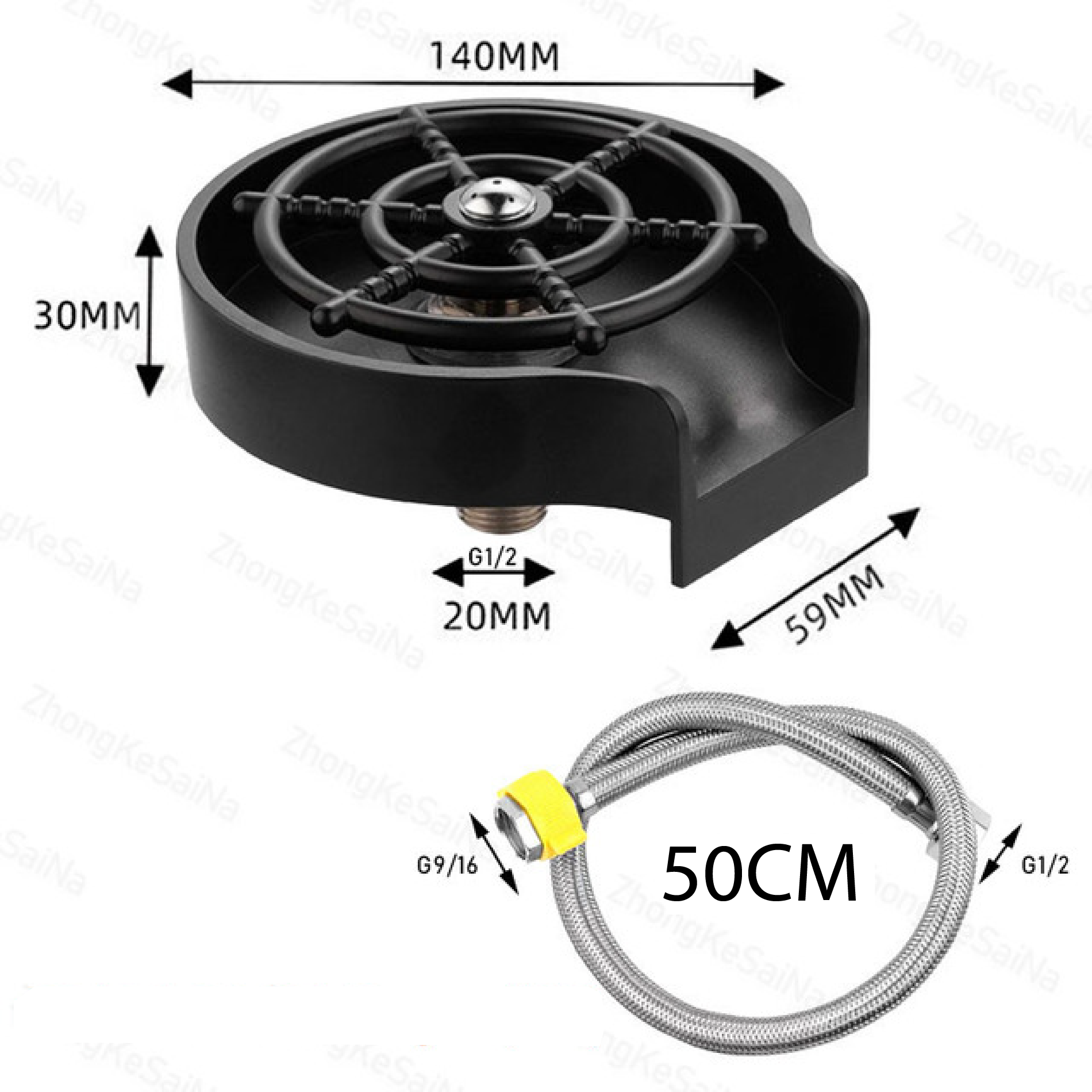 Miniatura 3 de Lavador Automático De Vasos Tazas Copas